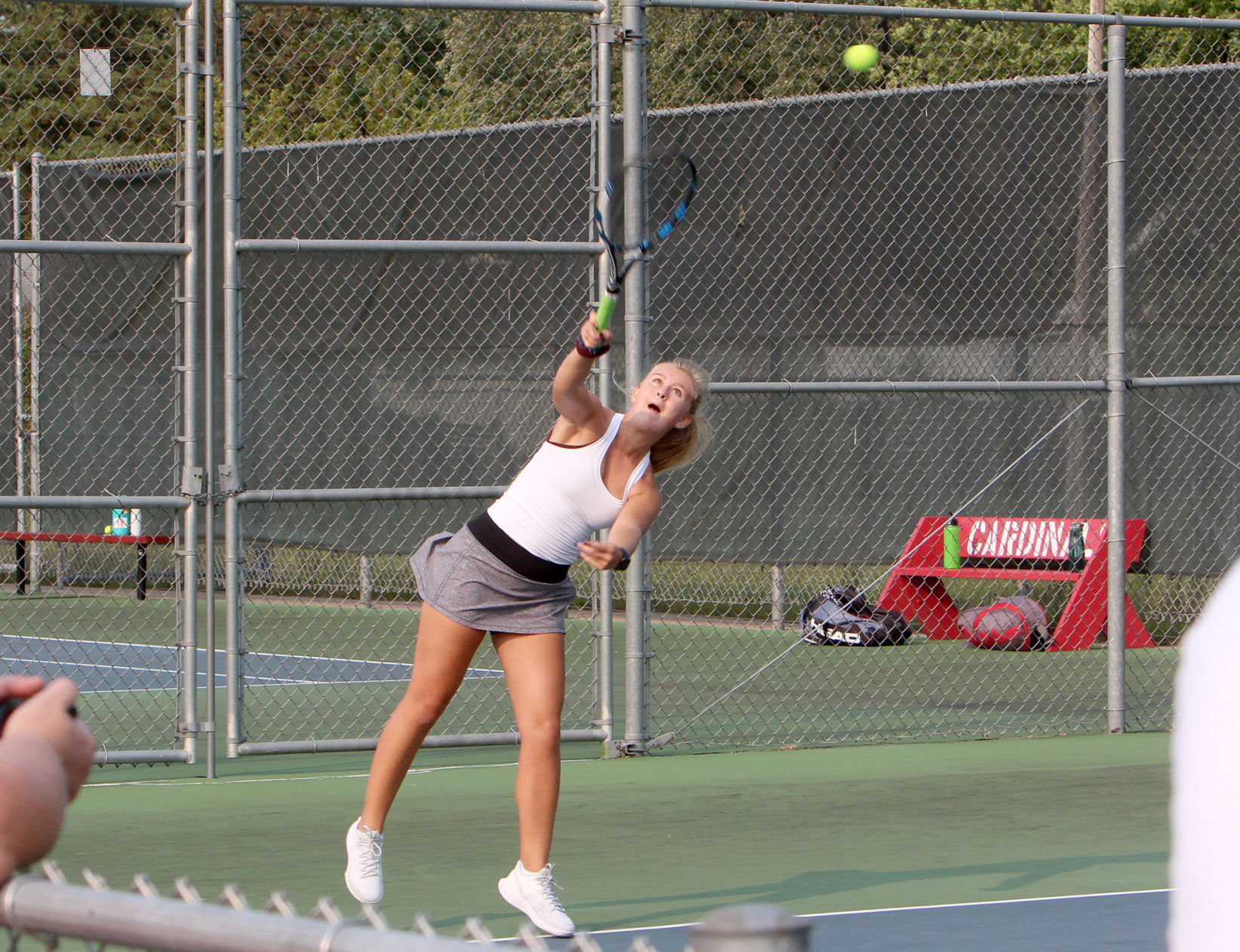 Menomonie at Chippewa Falls girls tennis 9-15-20